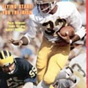 Notre Dame Vagas Ferguson... Sports Illustrated Cover Art Print