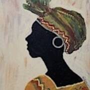 Nubian Beauty 2 Art Print