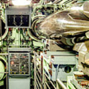 Nuclear Submarine Torpedo Room Art Print