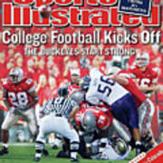Ohio State University Qb Craig Krenzel Sports Illustrated Cover Art Print