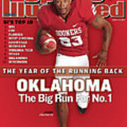 Oklahoma Allen Patrick, 2007 College Football Preview Sports Illustrated Cover Art Print