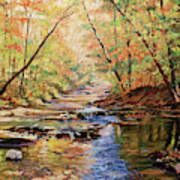 Otter Creek - Near Peaks Of Otter Va Art Print