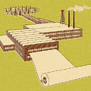 Paper Mill Art Print