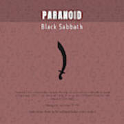 Paranoid Black Sabbath The Greatest Albums Of All Time Minimalist