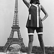 Paris Fashion 1968 Art Print