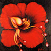 Passion Flower Art Print