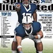 Penn State University Qb Daryll Clark And Stefen Sports Illustrated Cover Art Print