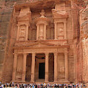 Petra, Jordan - The Treasury Art Print