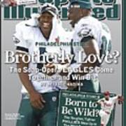 Philadelphia Eagles Qb Donovan Mcnabb And Terrell Owens Sports Illustrated Cover Art Print
