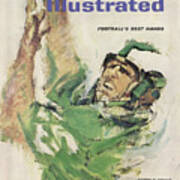 Philadelphia Eagles Tommy Mcdonald Sports Illustrated Cover Art Print