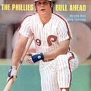 Philadelphia Phillies Greg Luzinski... Sports Illustrated Cover Art Print