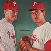 Philadelphia Phillies Jim Bunning And Bo Belinsky Sports Illustrated Cover Art Print