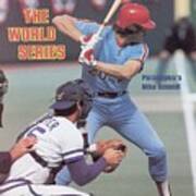 Philadelphia Phillies Mike Schmidt, 1980 World Series Sports Illustrated Cover Art Print