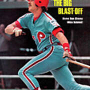 Philadelphia Phillies Mike Schmidt... Sports Illustrated Cover Art Print