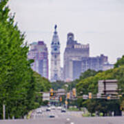 Philadelphia View From South Broad Art Print