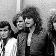 Photo Of Bon Jovi And Richie Sambora Art Print
