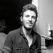 Photo Of Bruce Springsteen Art Print
