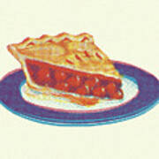 Piece Of Cherry Pie Art Print