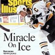 Pittsburgh Penguins Mario Lemieux... Sports Illustrated Cover Art Print