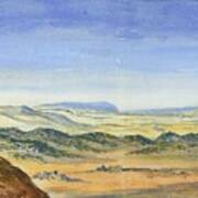 Plain Of Esdraelon & Carmel, View From Ras El'akrah, 1872 Art Print