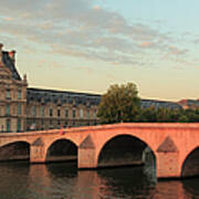 Pont Royal Bridge Art Print