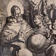 Pope Gregory Xiii 16th Century 1894 Art Print