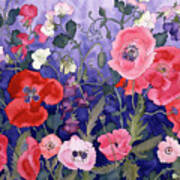 Poppies And Sweet Art Print