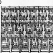 Portion Of The Difference Engine No. 1 Art Print