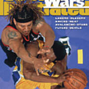 Portland Trail Blazers Brian Grant, 2000 Nba Western Sports Illustrated Cover Art Print