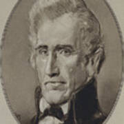 Portraits Of American Statesmen, Andrew Jackson Art Print