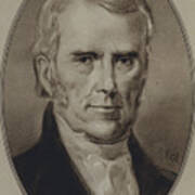 Portraits Of American Statesmen, John Marshall Art Print