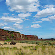 Potholes Coulee Art Print