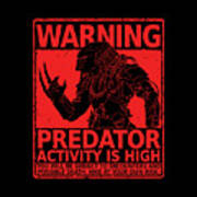 Predator Design T-Shirt by Junk B - Pixels