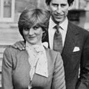 Prince Charles And Lady Diana Art Print