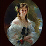Princess Sophie Troubetskoi Duchess De Morny By Franz Xaver Winterhalter Art Print