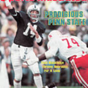 Prodigious Penn State Todd Blackledge Throws Nebraska For A Sports Illustrated Cover Art Print