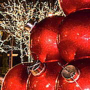 Radio City Christmas Balls - New York City Art Print