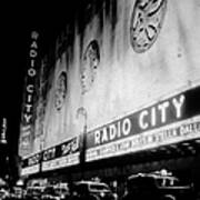 Radio City Art Print