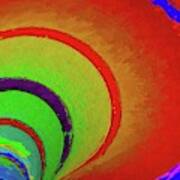 Rainbow Abstract By Tito Art Print