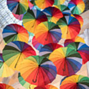 Raining Rainbows Art Print