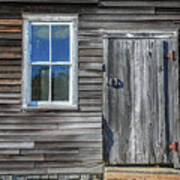 Rear Barn Door Art Print