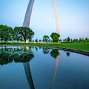 Reflection Of The Arch Art Print