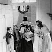 Reginald Owen In A Christmas Carol -1938-. Art Print