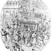 Religious Procession, 1449-1456 1849 Art Print