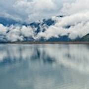 Revelstoke Dam Reflection Art Print