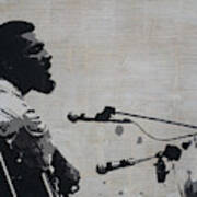 Richie Havens At Woodstock Art Print