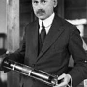 Robert H. Goddard With First Rocket Art Print