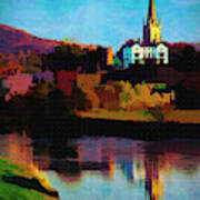 Ross On Wye Art Print