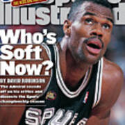 San Antonio Spurs David Robinson, 1999 Nba Finals Sports Illustrated Cover Art Print