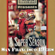 San Francisco 49ers Jerry Rice, Super Bowl Xxix Sports Illustrated Cover Art Print